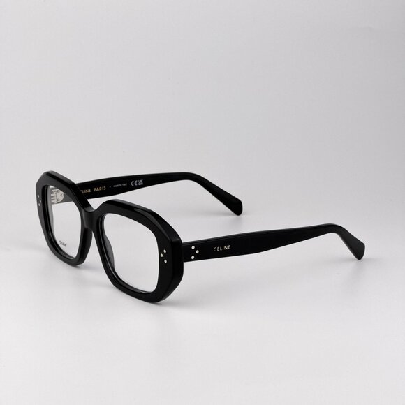 Celine 3 DOTS CL50156I Eyeglasses – Black Rectangle Frame | Model 001 - Picture 6 of 9